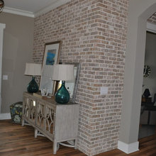 Kitchen Brick Backsplash