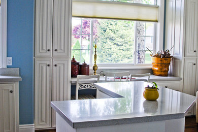 Inspiration for a modern laundry room remodel in Salt Lake City