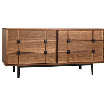 Pascal Sideboard, Walnut and Metal