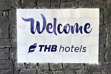 Señalética THB Hotels Complejo Hotelero.