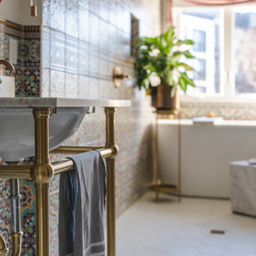 Moroccan Hammam-Style Bathroom