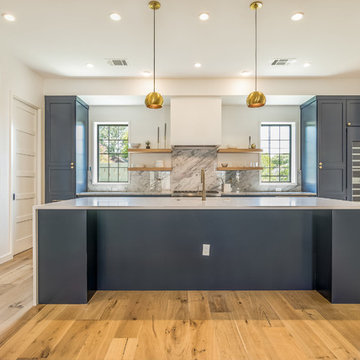 ATX Custom Contemporary-Wire Brushed Rome White Oak