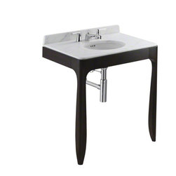 Kallista Brunette Counterpoint by Barbara Barry Console Table Legs - Bathroom Vanities And Sink Consoles
