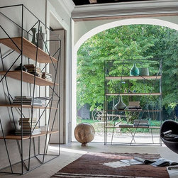 Naviglio Bookcase, Tonin Casa - Bookcases