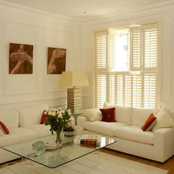 The Shutter Shops Tier on Tier Shutter Installations - Interior Shutters