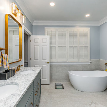 Master bath gets a design update