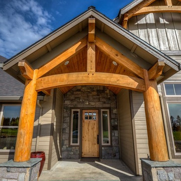 La Center Timber Framing Dream Home
