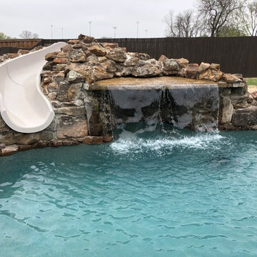 Plano, Grotto and Big Pool Slide