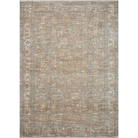 Angela Rose x Loloi Blake Sand / Sky 2'-0" x 3'-0" Accent Rug
