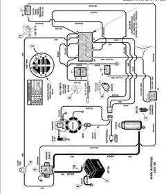 Wiring Diagram For Craftsman 917 276922 Riding Lawn Mower - Complete