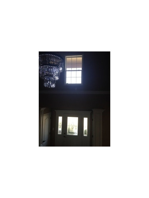 What do I put up here?!? Landing above front door!!!