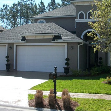 Driveway Stained / Sealed - Hydro Poly Polymer