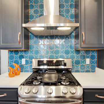 Colorful Character Kitchen Remodel