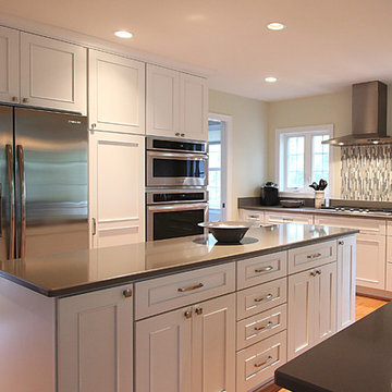 White Kitchen Mosaic Backsplash