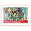 Elephant by Brenda Brin Booker Framed Wall Art 41 x 30