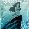 Ariel Splash Poster, Premium Unframed