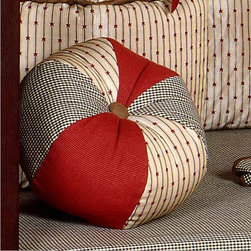 Adams Designer Ball Pillow by Bebe Chic - Decorative Pillows