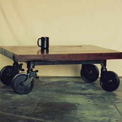 Industrial Coffee Table - Coffee Tables