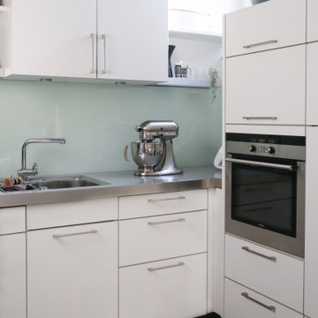 Für den Thermomix gibt es ein Versteck in der Ecke