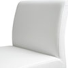 Denmark White Stainless Steel Barstool (Set of 2) - White