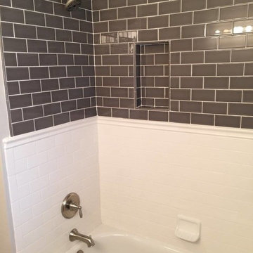 Dark + Dingy Dungeon to Bright + Beautiful Bath Retreat