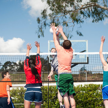Backyard Volleyball Court