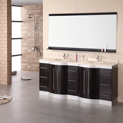 72 inches Double Sink Bathroom Vanity Set - Bathroom Vanities And Sink Consoles