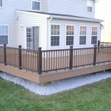 deck with pergola