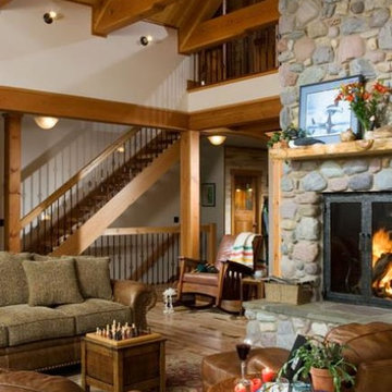 Interior Timber Framing