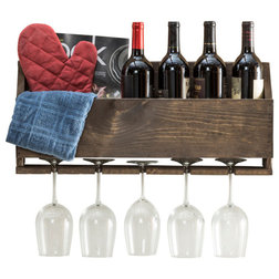 Rustic Wine Racks by Del Hutson Designs