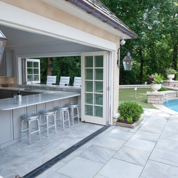 Pool house & pavilion