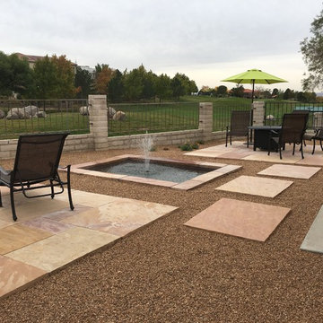 Cut Flagstone Patio in Albuquerque, NM