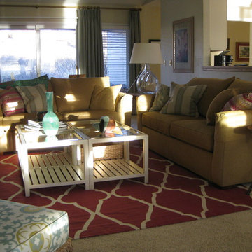Polk Family Rm. before and after
