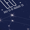 Leo Constellation Print, 8x10