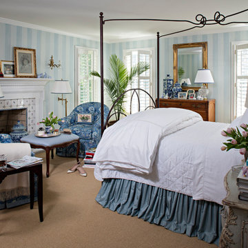 Classic French Country Master Bedroom in St. David's, PA