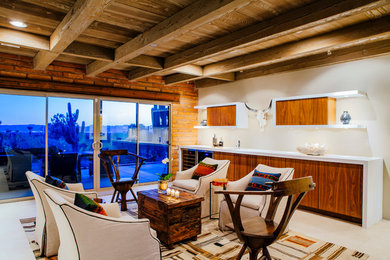 Example of a southwest living room design in Phoenix