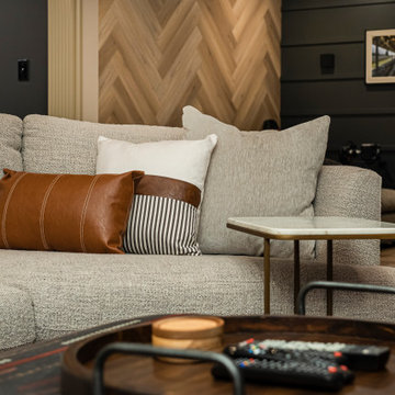 Coolest Basement on the Block: Living Room