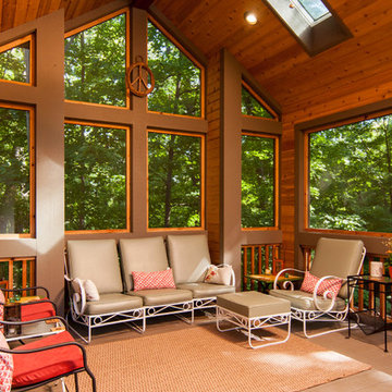 Screened-In Guest House for Giraffe Design Build