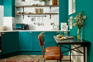 Inspiration for an eclectic kitchen in Kent.