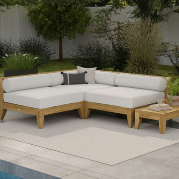 Aman Dais 4 pc Sectional