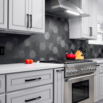 Modern grand kitchen in Woodland Hills CA