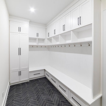 Large spacious mudroom