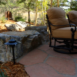 Patios/Rock-work - Outdoor Rocking Chairs