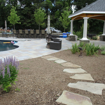 Outdoor living space in Califon, NJ