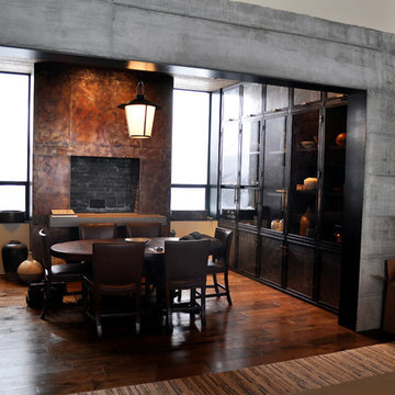 Obsidian Fireplace Surround