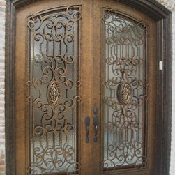 Wrought Iron Exterior Entry Doors - Products