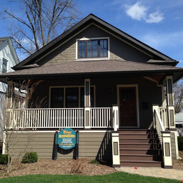 Oak Park Bungalow Renovation Front View