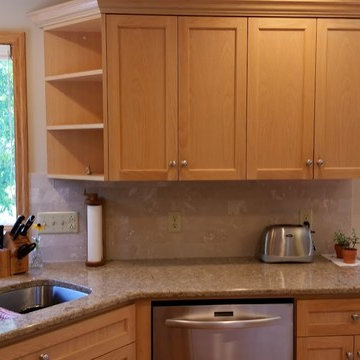 Whitewashed Oak Kitchen in Inver Grove Heights