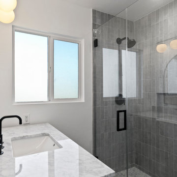 A Burst of Tranquility for this Master Bath Remodel in Glassell Park, CA
