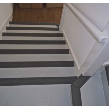 Installing Nora Rubber Flooring and Nosings to Staircase & Landings